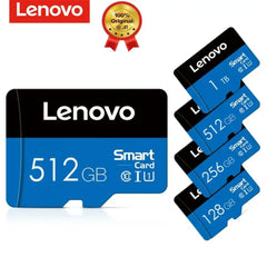 بطاقة ذاكرة فلاش SD 1TB Micro TF Mini SD بسعة 256GB 512GB 128gb 64GB TF للهواتف/الكمبيوتر/الكاميرات شحن مباشر