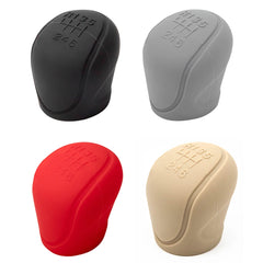 Car Silicone Gear Shift Knob Cover Gear Shift Non-Slip Grip Handle Protective Covers Manual 6 speed Car Interior Accessories