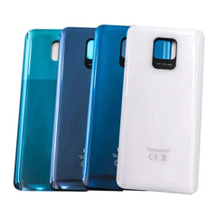 New For Xiaomi Redmi Note 9S / Note 9 Pro 64MP Battery Back Cover Note9S Rear Door 3D Glass Panel Housing Case Adhesive Replace