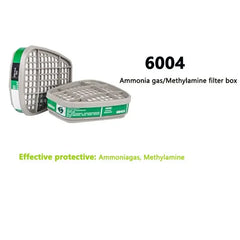 6001 6002 6004 Cartridge Box Cotton Filters Set 5N11 For 3m 6200 7502 6800 Masks Dust Gas Chemical Painting Spraying Respirator
