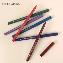 High Pigment Matte Eyeliner Gel Pencil Green Brown White Waterproof Lying Silkworm Pen Soft Eyeliner Lasting Shiny Eye Makeup