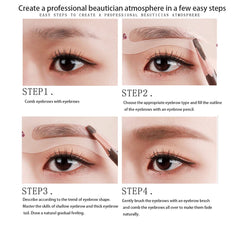 10-50Pcs Card Eyebrow Stencil Reusable Eyebrow Stencil Eye Brow Drawing Guide Beauty Tool Stickers Styling Shaping Template Card