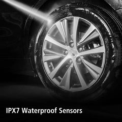 Tire Pressure Monitoring System Temperature Warning New C External Battery Version Sensors Solar TPMS Car Tyre Pressure Monitor