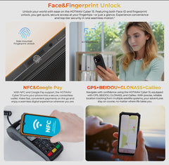 [World Premiere] HOTWAV Cyber 13 Rugged Phone 150LM Flashlight 8GB 128GB Smartphone 6.6'' HD+ 10800mAh 64MP Android 14 Cellphone