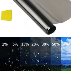 50x3m Car Windshield Sun Visor Strip Tint Film Front Glass VLT 1%-50% Sun Shade Window Film Decal Car UV Protector Foils Stickes