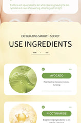 Body Scrub Face Collagen Body Wash SADOER Exfoliating Fruit Bath Salt Scrub Moisturizing Gentle Smooth Skin Refresh Cleaning Hot