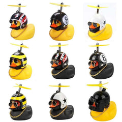 Broken Wind Duck Car Car Car Decoration Electric Battery Car Decoration Bicycle Little Yellow Duck Car Small Cute Decoration