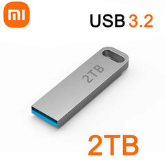 محرك أقراص فلاش USB 3.2 عالي السرعة من شاومي بسعة 2 تيرابايت، محرك أقراص USB محمول مقاوم للماء بسعة 1 تيرابايت و512 جيجابايت و256 جيجابايت، جديد