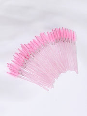 50 Pcs Eyelash Brushes Makeup Brushes Disposable Mascara Wands Applicator Spoolers Eye Lashes Cosmetic Brush,lash extension tool