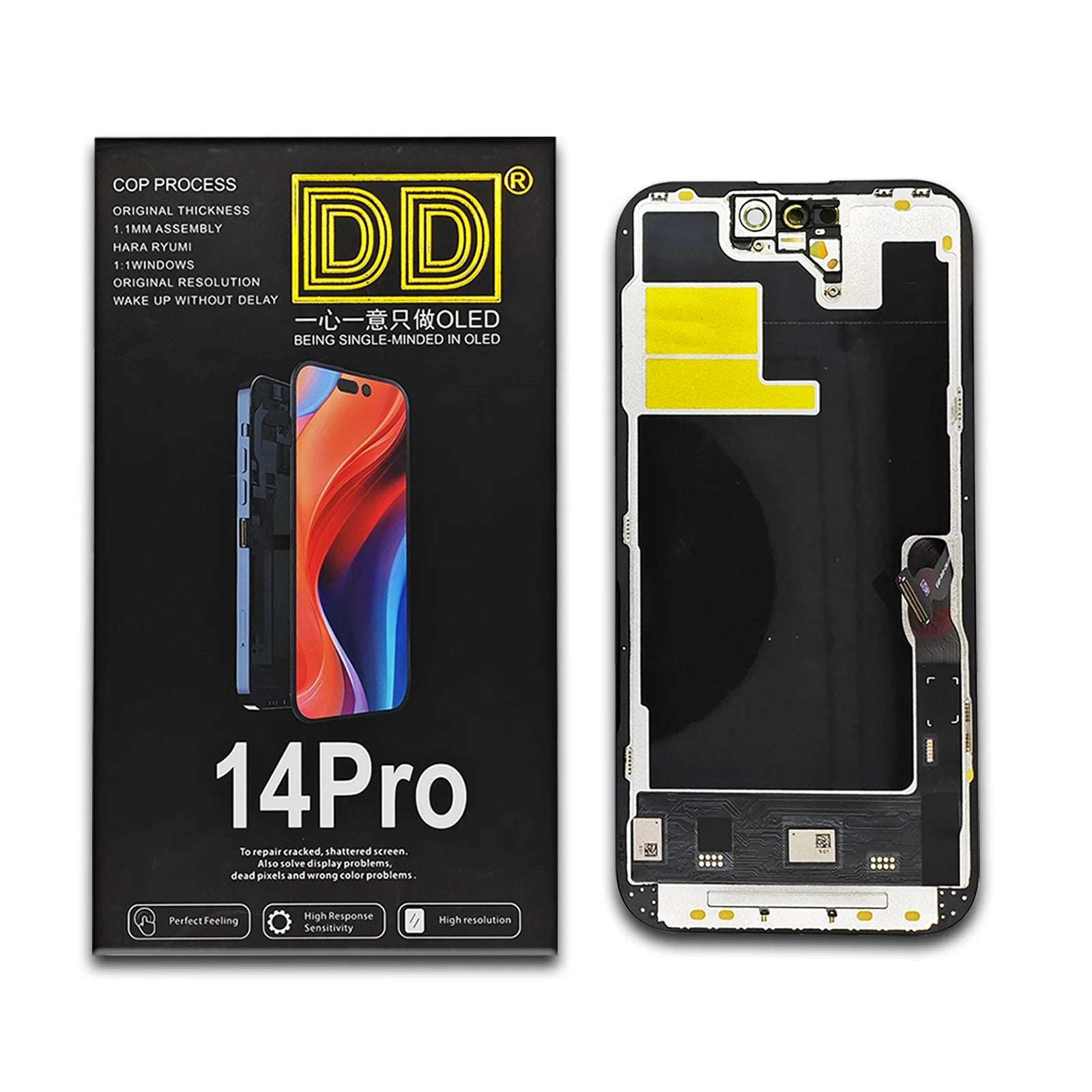 DD 16PM OLED Display For iPhone 13 13Pro 13Promax LCD Display Touch Screen Digitizer For XS MAX 14 14Plus 14Pro 15 16E Soft/Hard