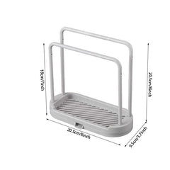 Kitchen Rag Drain Stand Kitchen Accessories Sink Drainage Shelf Sink Drain Storage Basket for Sponge Rag Wire Ball 1/2/3PCS