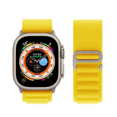 Alpine Strap for Apple Watch Bands 44mm 40mm 49mm 45mm 41mm 38mm 42mm Nylon Bracelet Iwatch Ultra 2 Series 9 3 4 5 6 7 8 SE Belt