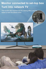 1080P HD VGA To HDMI-compatible Adapter With 3.5mm Audio Cable To HDTV Projector Video Audio Converter For PC Laptop Monitor