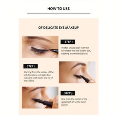 1PC Black Fine Long Lasting Liquid Eyeliner Water Pen Waterproof Quick-drying Makeup Tools