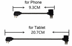 Data Cable OTG Remote Controller to Phone Tablet Connector USB TypeC IOS Extend for DJI MINI 4K/2/3 Pro/SE/Pro/Air/Mavic 2/3