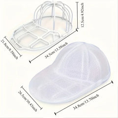 Hat cleaner cage for washing machine, hat cleaner with mesh bag, hat cleaner for baseball cap