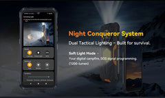 Android 15 Смартфон Cubot King Kong Power 5, 6.88" 120Hz Screen, 15300mAh Battery, 16GB RAM (6+10) 128GB ROM,MTK G100 5W Speaker