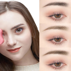 Double Head Eyebrow Pencil 5 Colors Brown Long Lasting Waterproof Ultra Fine Eye Brow Pen Luxury Gold Cosmetic