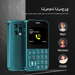 2024 SERVO V9 Model Small Mobile Phone 2G GSM 2 SIM Cards Magic Voice MP3/MP4 FM Radio 2.01inch Display Cheap Telephone Original