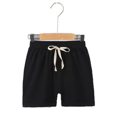 2 4 6 8 10 Years Boys Shorts Kids Sport Pant Baby Summer Clothes Children Linen Soft Cotton Shorts Newborn Toddler Casual Shorts