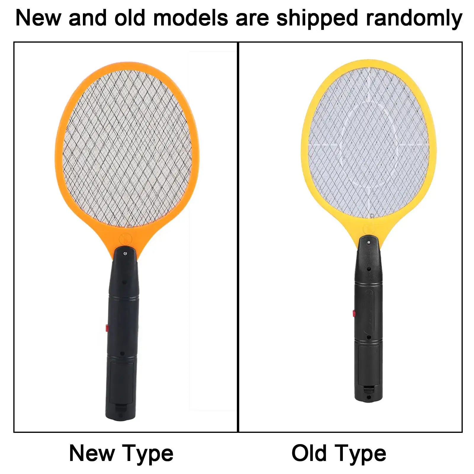 Electric Mosquito Swatter Cordless Battery Power Electric Fly Mosquito Swatter Bug  Racket Insects Killer
