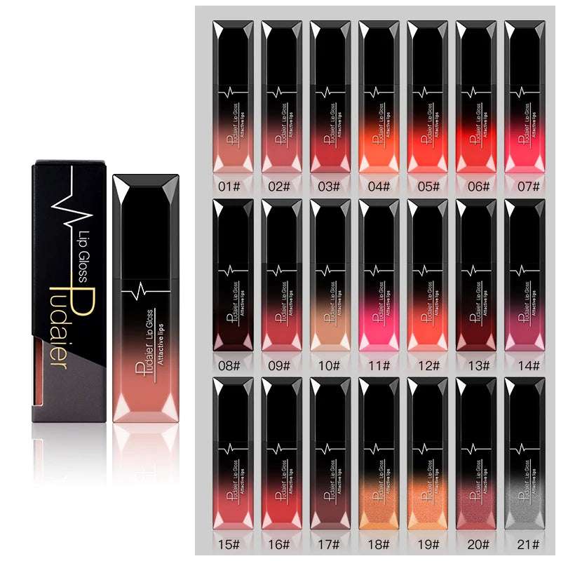 Best Lip Makeup 17 Color Sexy Matte Long Lasting Lipgloss Liquid Lipstick Lip Cream