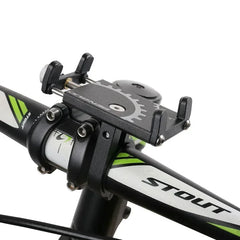 Bicycle Universal Phone Holder Mount Mobile Cell GPS Metal Riding MTB Motorcycle Stand Bracket Bike Moto Handlebar Antislip Clip