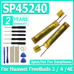 SP45240 HB681636ECW سماعة بلوتوث استبدال البطارية ل هواوي FreeBuds 3 Freebuds 4 4E اللاسلكية بلوتوث TWS سماعة T0004C