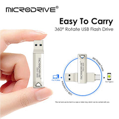Type C 3 in 1 USB 3.0 Flash Drive 64GB 128GB 256GB pendrive pen drive real capacity usb memory stick for phone and pc