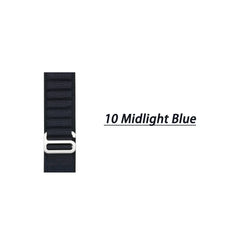 Alpine loop Strap for Apple watch Ultra Band 49mm 45mm 46mm 44mm 41mm 42mm 40mm Nylon bracelet correa series 10 9 8 7 SE 6 5 4 3