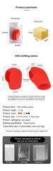 Silicone Car Shift Knob Cover DSG Gears Anti-Slip Design For Car Interior