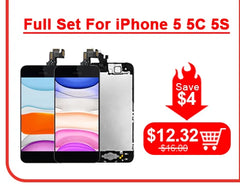 Full Set LCD For iPhone 6 A1586 Display Touch Screen Digitizer Full Assembly 6G Ecran Replacement With Home Button Front Camera