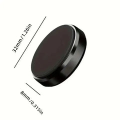 حامل هاتف مغناطيسي للسيارة، حامل هاتف عالمي للسيارة، مناسب لأجهزة iPhone وXiaomi وHuawei وSamsung ولوحة القيادة، ملصق مغناطيسي مثبت على الحائط للسيارة