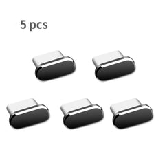 Metal Type C Dust Plugs Cellphone Anti-dust Protectors for Apple IPhone 15 Pro Max/15 Plus/15 Pro Samsung Dustplug