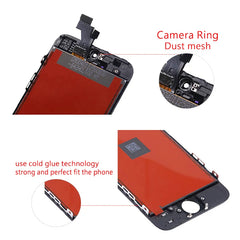 شاشة LCD من الدرجة AAA +++ لهاتف iPhone 6 6S 7 8 Plus مع مجموعة محول رقمي لشاشة اللمس ثلاثية الأبعاد المثالية لهاتف iPhone 5 5S + أدوات