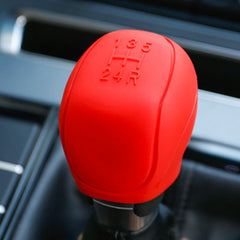 6 Color Gear Shift Non Slip Grip Handle Case Silicone Gear Shift  Knob Cover Automobiles Gear Shift Collars Car Accessories