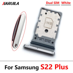 SIM Card Tray Slot Holder Adapter Accessories For Samsung S22 / S22 Plus / S22 Ultra