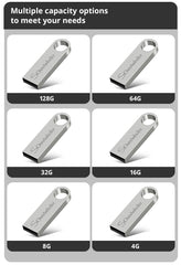 محرك أقراص فلاش SomnAmbulist USB 2.0 عالي السرعة لأجهزة الكمبيوتر المحمولة بسعة 32 جيجابايت و64 جيجابايت و128 جيجابايت، محرك أقراص فلاش USB صغير بسعة 16 جيجابايت و32 جيجابايت و64 جيجابايت و8 جيجابايت و4 جيجابايت