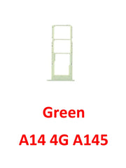 Sim Card Tray For Samsung Galaxy A14 4G A145 Phone New SIM Chip Micro SD Slot Adapter Holder For A14 5G A146 A146U