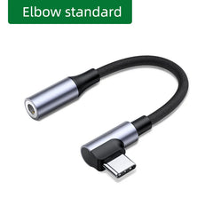 محول صوت USB C إلى 3.5 مم من النوع C إلى مقبس سماعة رأس مساعد 24 بت / 96 كيلو هرتز كابل HiFi DAC لهاتف Galaxy S23 S23 + Ultra S22 S21 S20