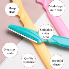 Eye Brow Epilation Hair Removal Cutter Shaver Blades Makeup Tools Eyebrow Trimmer Knives Portable Face Razor Hair Remover