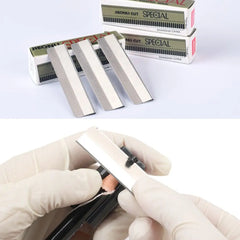 Eyebrow Trimmer Razor Blade 100pcs Stainless Steel Microblading eyebrow Knife for Permanent Makeup Brow Tattoo Beauty Tool