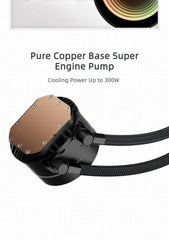 TEUCER NA-360 PC Water Cooling Radiator X99 Motherboard CPU Liquid Cooling Cooler for Intel LGA 2011 1700 1200 1155 AMD AM4 AM5