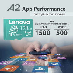 بطاقة ذاكرة Micro TF SD عالية السرعة من لينوفو V10 بسعة 2 تيرابايت، وبطاقة ذاكرة 1 تيرابايت و512 جيجابايت، وبطاقة ذاكرة 256 جيجابايت و128 جيجابايت، مثالية لجهاز نينتندو سويتش