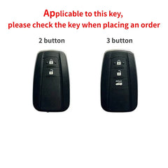 For Toyota Prius Camry Corolla Avalon CHR RAV4 Land Cruiser Prado Silicone Car Key Cover Accessories Rubber Case Protector Shell