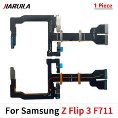 كابل مرن لموصل اللوحة الرئيسية لهاتف Samsung Z Flip 2 3 4 5 F1707B F711 F721 F731 F700 أجزاء كابل مرن لموصل شاشة LCD