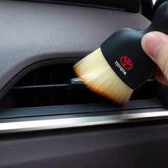 Car Interior Cleaning Soft Brush Tool Dust Remover Auto Accessories For Toyota Rav4 Chr Corolla Camry Aqua Cross Mirai Auris TRD
