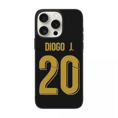 Diogo Jota Soccer Football Phone Case For iPhone 15 Pro TPU Shockproof Phone Cover