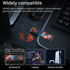 SomnAmbulist SSD M2 NVME 128GB 256GB 512GB 1TB SSD M.2 2280 PCIe 3.0 Internal Solid State Drive For Laptop Desktop Game Console