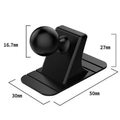 Car Cell Phone Holder Base 17mm Ball Head Base Dashboard Mounting Suction Cup Anti-slip Bracket Air Outlet Clip Car Accessories
